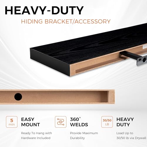 Floating Shelves for Wall (2 Count)
