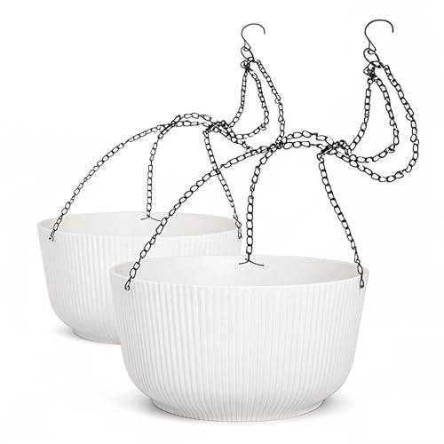 8.75 Inch Self Watering Hanging Planter (2 Count)