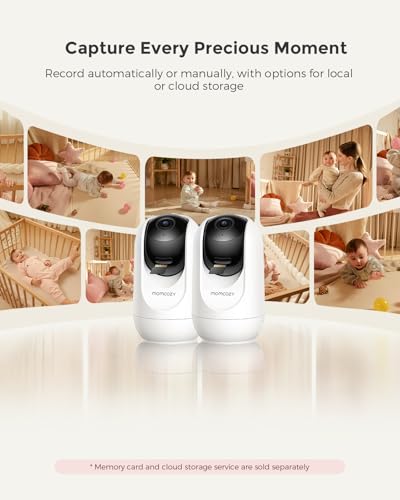 BM04 Smart WiFi Baby Monitor with 2 Cameras