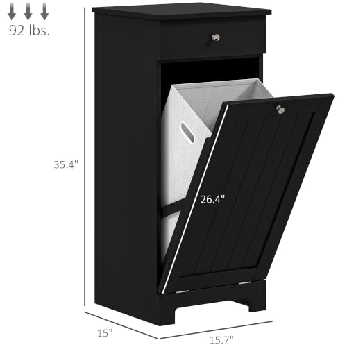Laundry Cabinet with Removable Basket