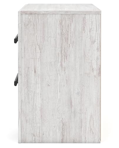 Nightstand 2 Drawer White