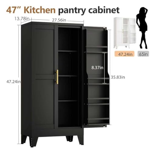 47" Kitchen Pantry Cabinet