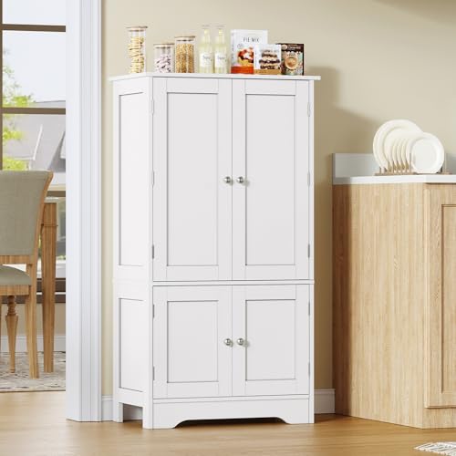 43'H Pantry Cabinet with 4 Doors