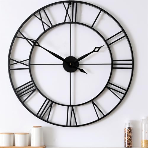 Large 30 Inch Wall Clocks for Living Room Decor