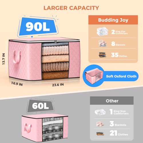 90L Large Storage Bags (8 Count)