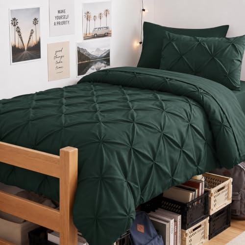 Twin XL Comforter Set Forest Green