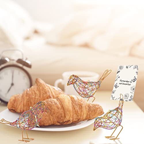 Modern Bird Statue Table Decor (6.7 Ounce)