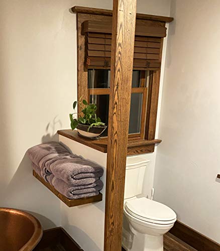 42 Inch Wooden Floating Shelves for Wall