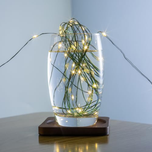 2PACK 33FT 100LEDs Solar Fairy Lights (2 Count)