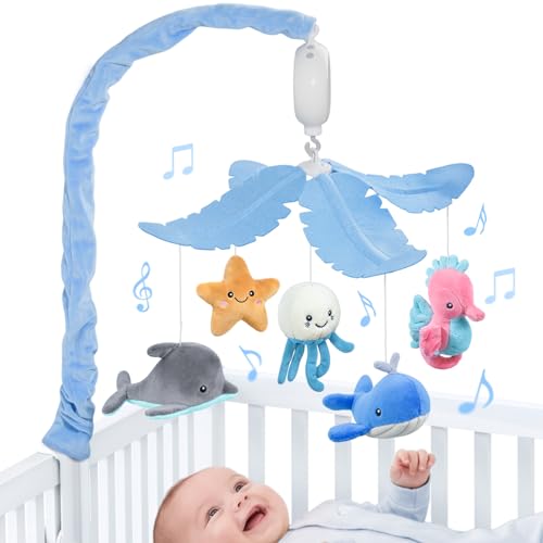 Baby Crib Mobile with 35 Lullabies
