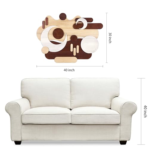 Sands Serenade I & II Hand Made & Hand Finished Dimensional Solid Wood Abstracts