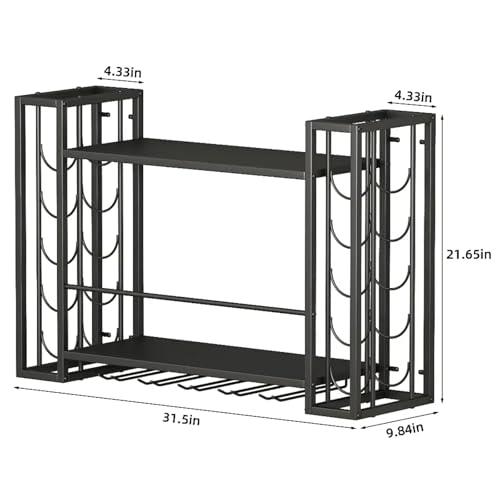 Wall Mounted Wine Rack