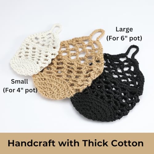 3 Packs Macrame Wall Plant Hanger for 4 in (3 Count)