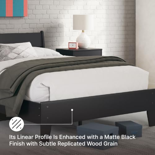 Socalle Full Panel Platform Bed Frame