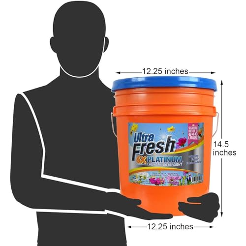 6X Platinum Detergent + Softener & Fresh Scent Sheets Bundle (640 Fl Oz)