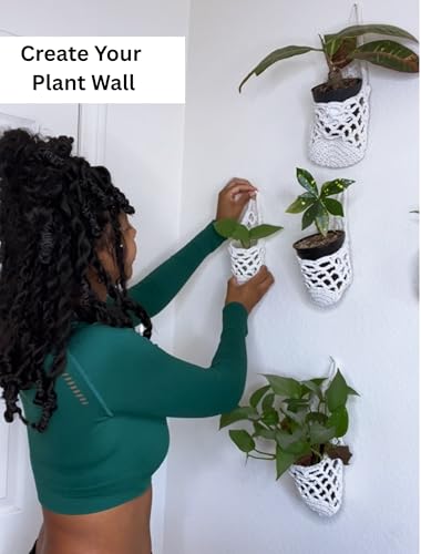 2 Packs Macrame Wall Plant Hanger for 6 in (2 Count)