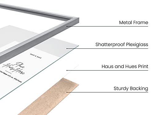 20x30 Silver Metal Picture Frames