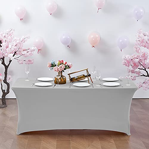 8FT Stretch Spandex Fitted Tablecloth