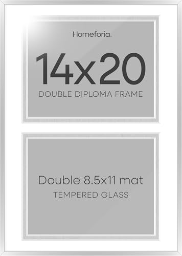 14x20 Silver Diploma Frame