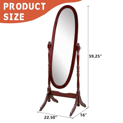 Full Length Mirror with Stand