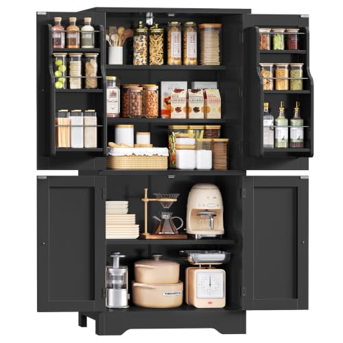 Pantry Cabinet with 4 Doors