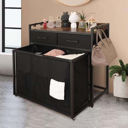 Rolling Laundry Sorter with wheels