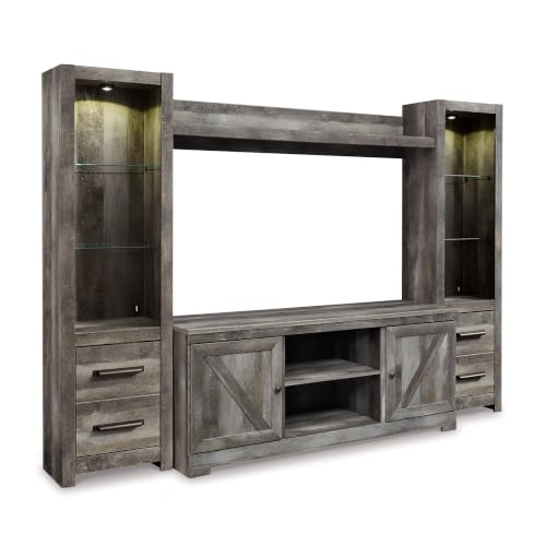 Wynnlow 4 Piece Entertainment Center