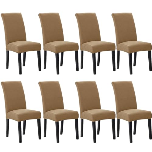 Stretch Chair Covers for Dining Room Set of 8