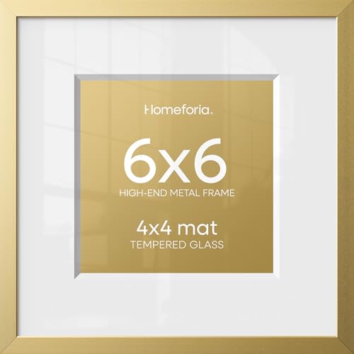 6x6 Gold Picture Frame (2 Count)
