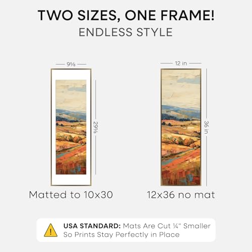 12x36 Bronze Picture Frame (3 Count)
