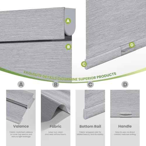 Blackout Roller Shades for Indoor Windows