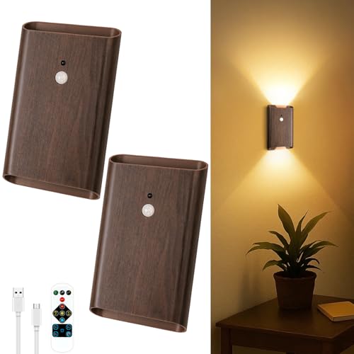 Motion Sensor Wall Sconce (2 Count)