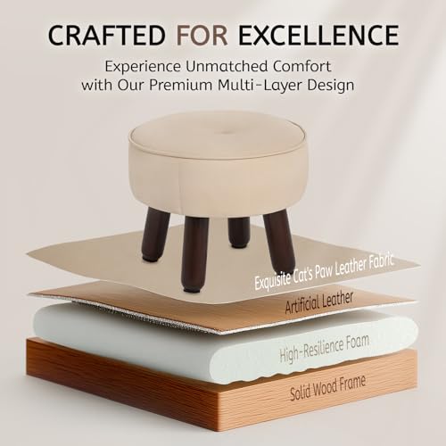 13in Small Foot Stool Ottoman