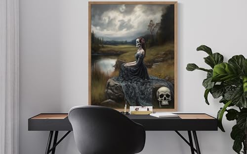 Widow Ghost Poster Art Print