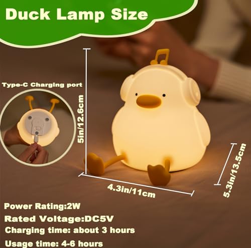 Cute Duck Night Light