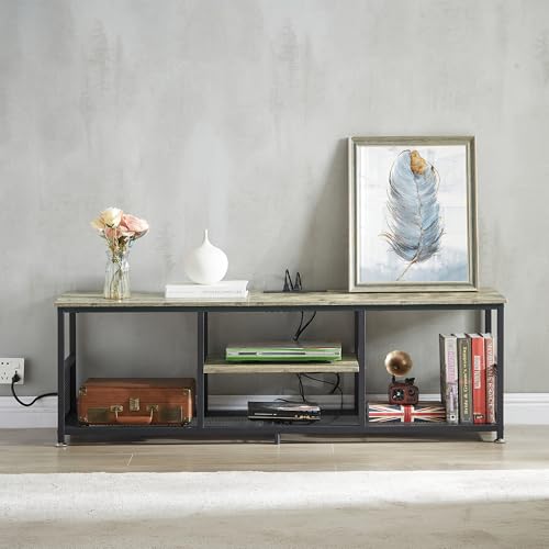 TV Stand with Power Outlets for Televisions up to 65Inch