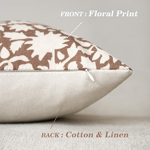 Set of 2 Decorative Long Body Lumbar Throw Pillow Covers Accent Farmhouse Cushion Covers Boho Pillowcase for Couch Sofa Bedroom Living Room Home Decor