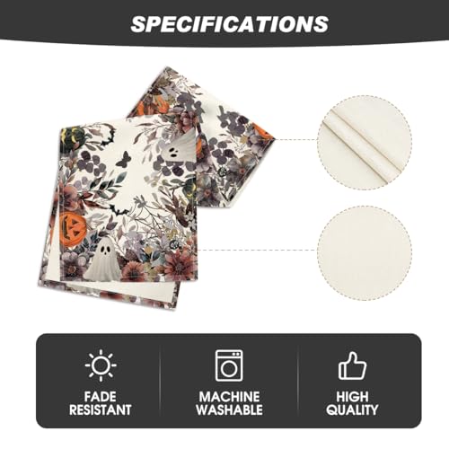 210 GSM Halloween Table Runner Home Party Decor 13x120 Inch