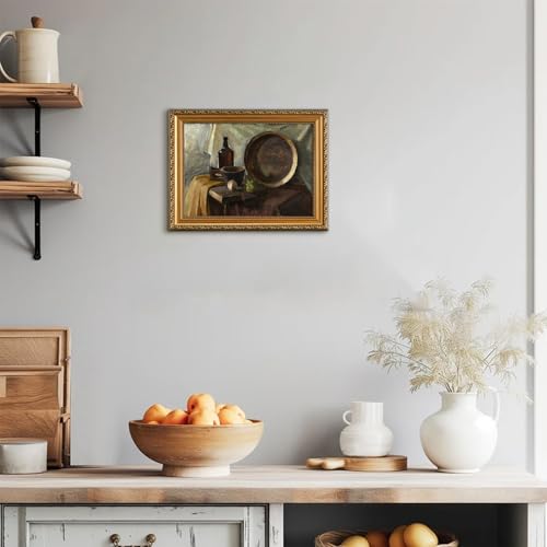 Vintage Gold Framed Wall Art for Home Decor