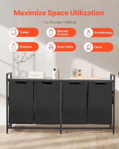 4 Section Laundry Sorter