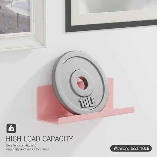 Adhesive Floating Shelves for Wall No Drilling