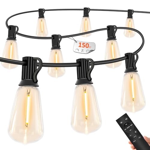 150 FT Outdoor String Lights for Outside (150 Foot)