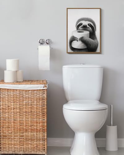 Framed Canvas Wall Art Home Decor Sloth Wall Art Canvas Prints