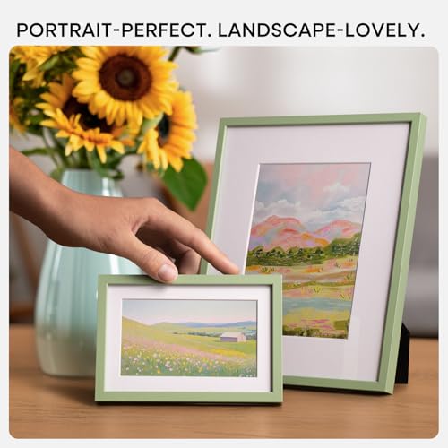 9x11 Green Picture Frame