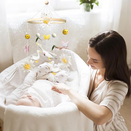 Baby Mobile for Crib Goose Nursery Decor Baby Shower Newborn Gifts