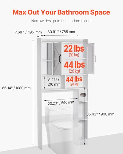 Over The Toilet Storage Cabinet