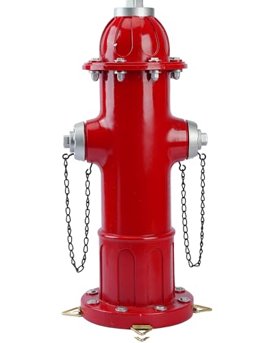 Garden Fire Hydrant Outdoor Statue Decorative for Dog to Peed on