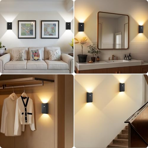 Motion Sensor Wall Sconce (2 Count)