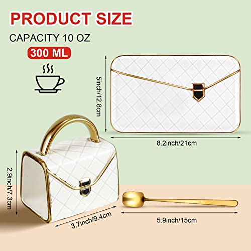 1 Set Coffee Mug Elegant Handbag Shaped Cup