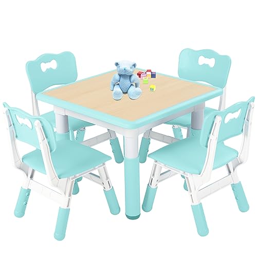 Kids Table and 4 Chairs Set